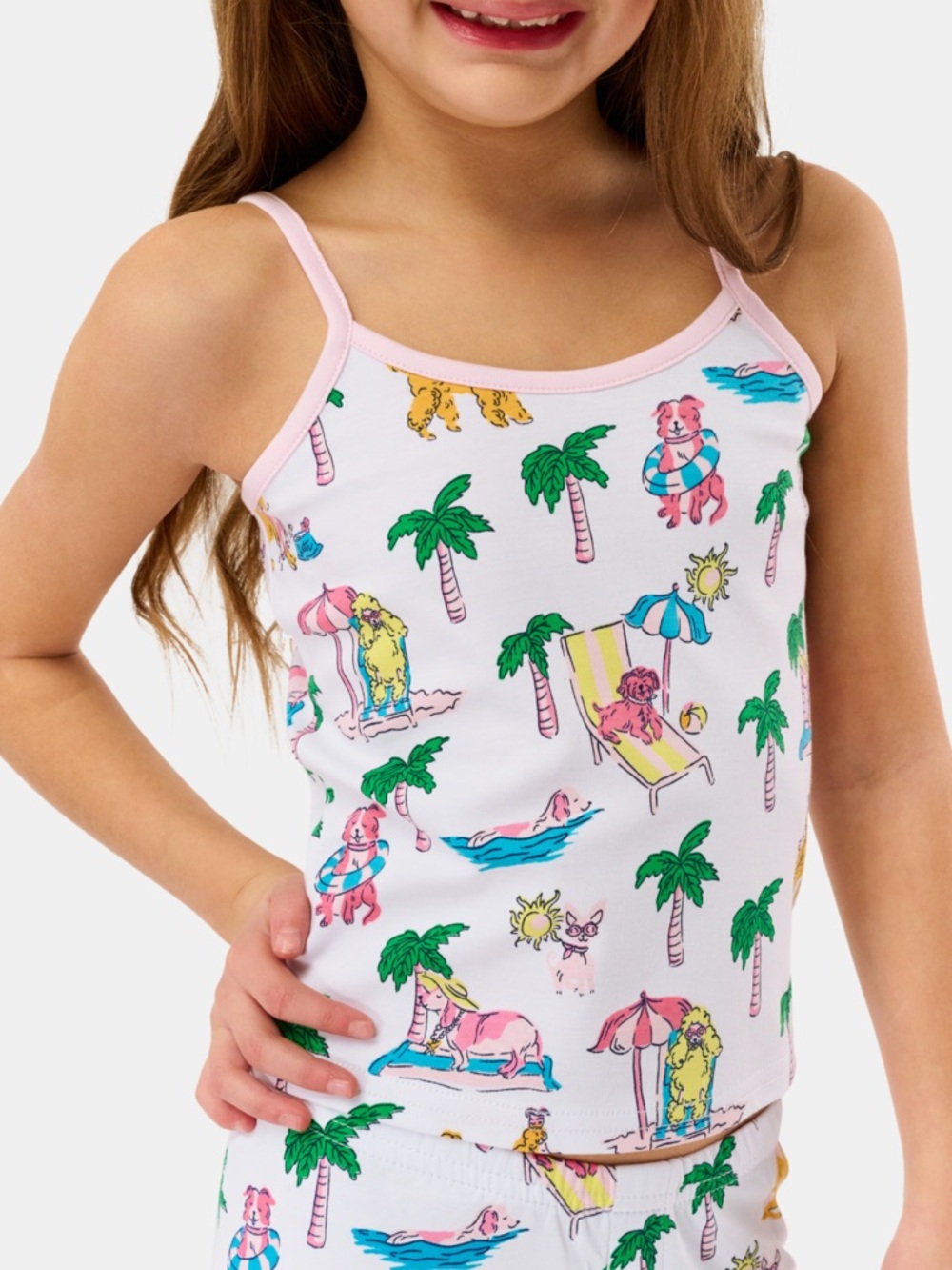 Roller Rabbit Kids Poolside Pups Pajama Set - Picture 3 of 3
